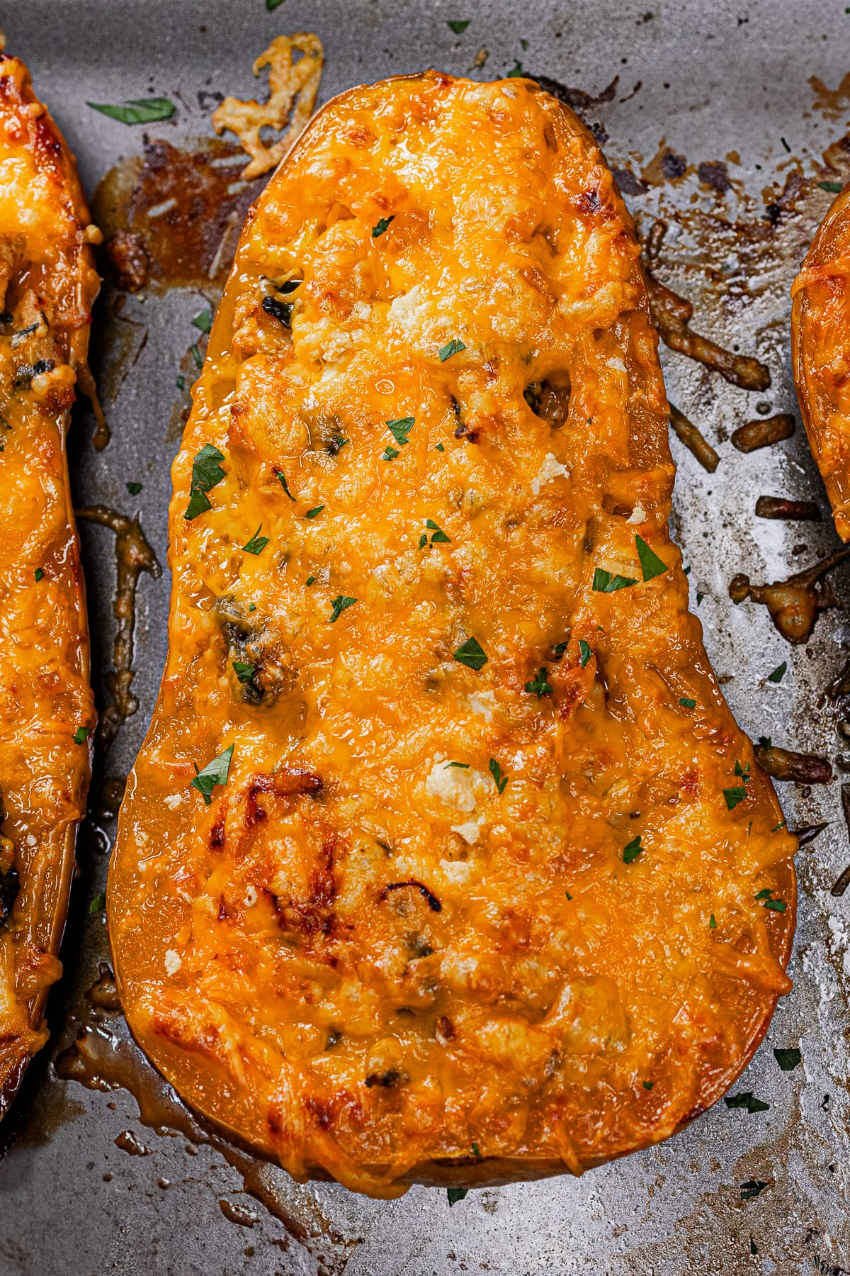Protein Stuffed Butternut Squash (40g+ Protein)