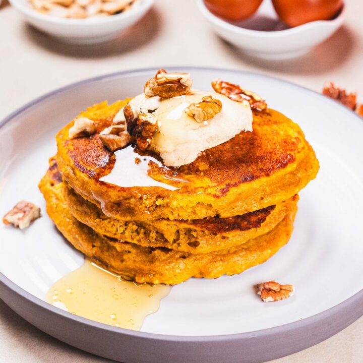 Pumpkin Protein Pancakes
