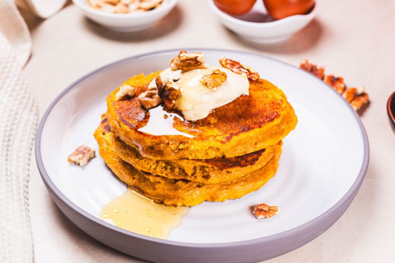 Pumpkin Protein Pancakes